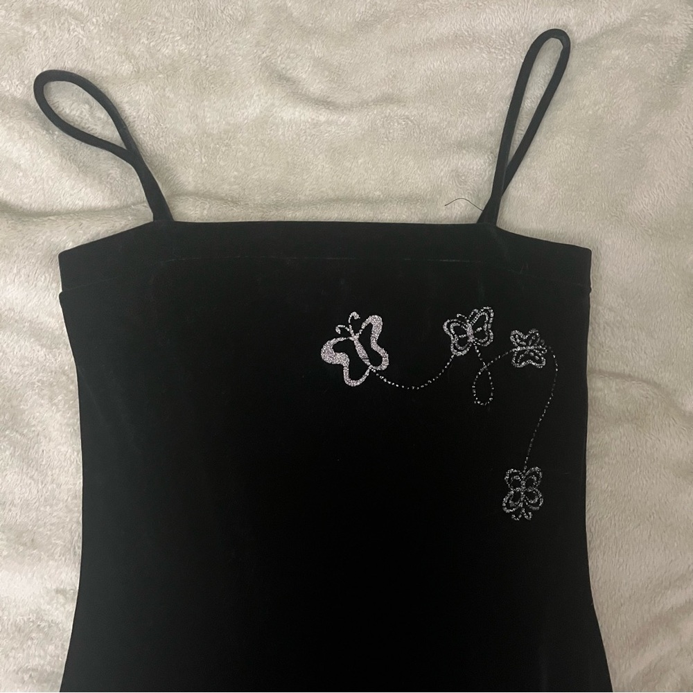 90’s Charlotte Russe Velvet Sequin Dress